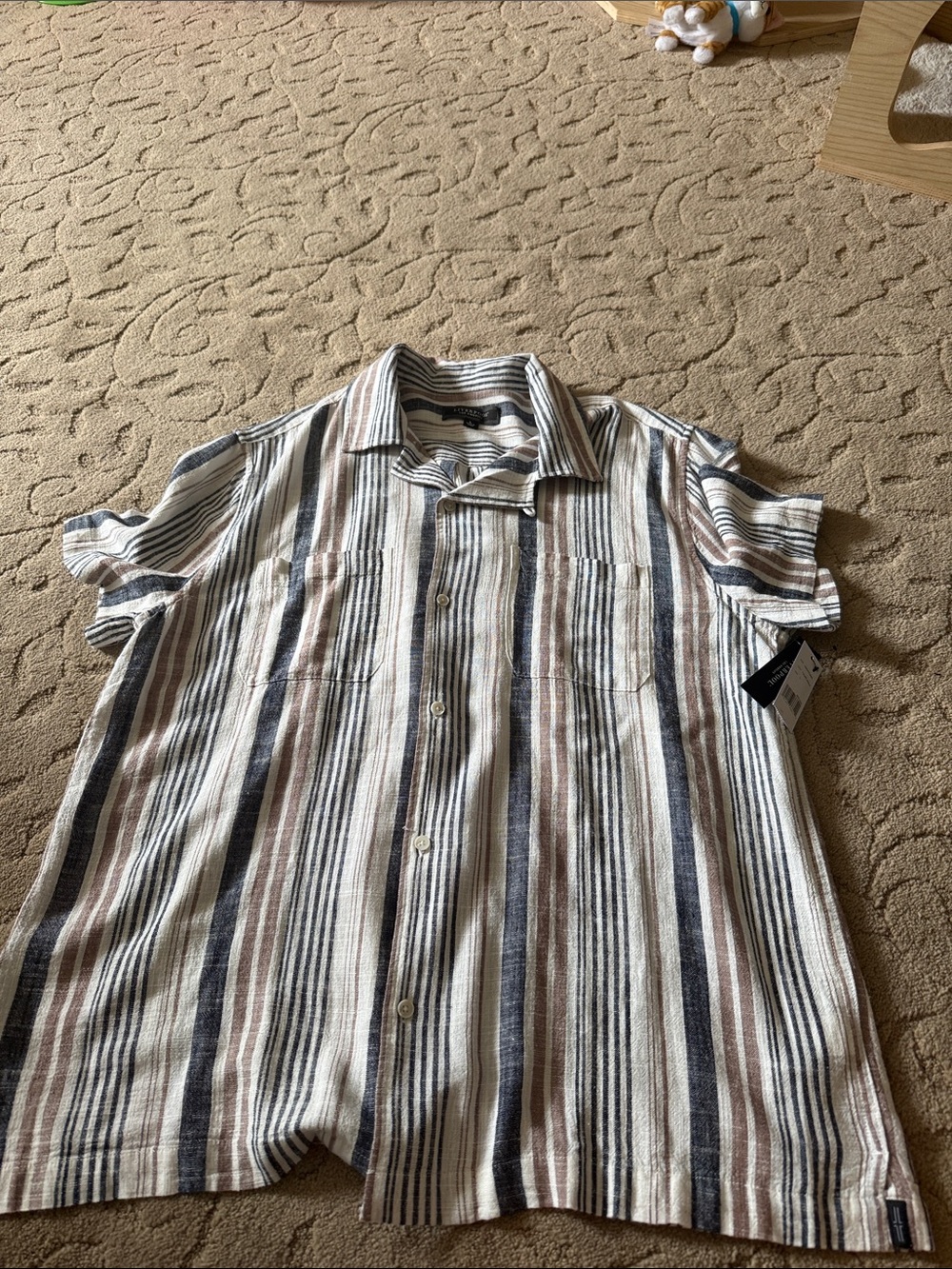 Liverpool men’s short sleeve button down nwt